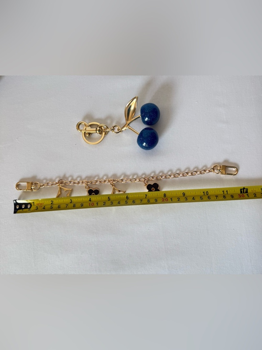 Coach Maggie Small Tote Signature Canvas Tan/deep blue Gold hardware NWT CAL28 - Picture 14 of 14